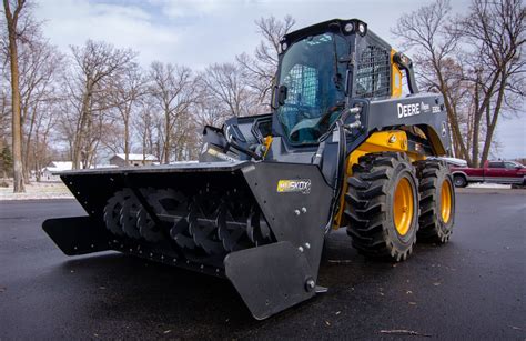 muskox skid steer snow blower|muskox snowblower for sale.